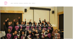 Desktop Screenshot of engagingeducation.org